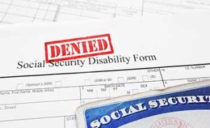 Social Security Disability Claim Denied