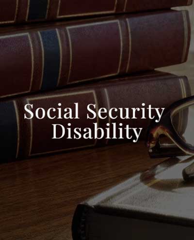 Social Security Disability Lawyer's desk at Bender and Bender.