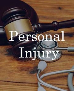 Personal Injury lawyer's desk