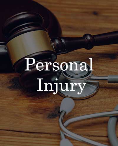 Personal Injury lawyer's desk
