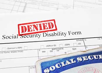 Paperwork needing a social security disability appeal.