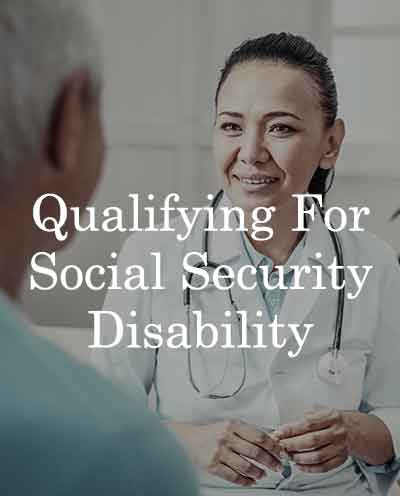 Patient Qualifying for Social Security Disability